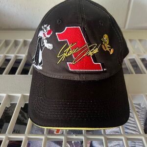 Vintage 90s nascar Steve park penzoil Chase authentics snapback hat